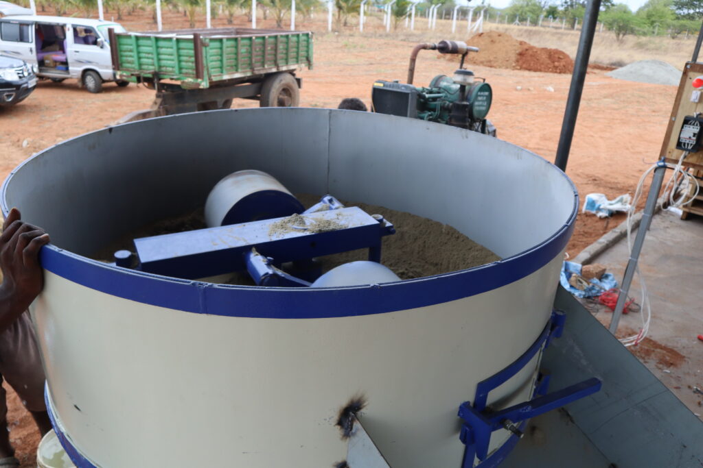 Pan Mixer Machine Manufacturer in Salem - SB Engineering