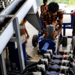 Interlock Brick Machine Fully Automatic with Screw Conveyor Manufacturer in Salem - SB Engineering