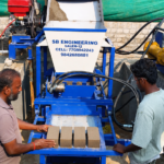 4 Cavity Fly Ash Brick Machine Diesel Engine (1) Manufacturer in Salem - SB Engineering