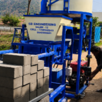 Fly Ash brick machine Diesel Engine Model (2) - SB Engineering Salem