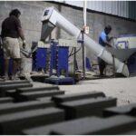 Interlock Brick Machine Manual With Screw Conveyor- SB Engineering Salem