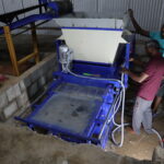 6 cavity fly ash brick machine automatic With Belt Conveyor – SB Engineering Salem