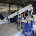 Attached 4 Cavity Fly Ash Brick Machine & Interlock Brick Machine With Screw Convayor – SB Engineering Salem