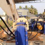 Attached 4 Cavity Fly Ash Brick Machine & Interlock Brick Machine With Screw Convayor – SB Engineering Salem