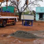 6 cavity fly ash brick machine automatic With Belt Conveyor – SB Engineering Salem