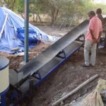 Automatic 4 Cavity Fly Ash Brick Machine With belt Conveyor Manufacturer in Salem - SB Engineering