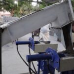 Interlock Brick Machine Manual With Screw Conveyor- SB Engineering Salem