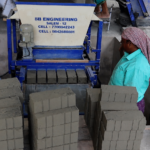 6 cavity fly ash brick machine automatic With Belt Conveyor – SB Engineering Salem