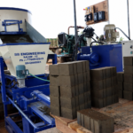 6 cavity fly ash brick machine automatic With Belt Conveyor – SB Engineering Salem